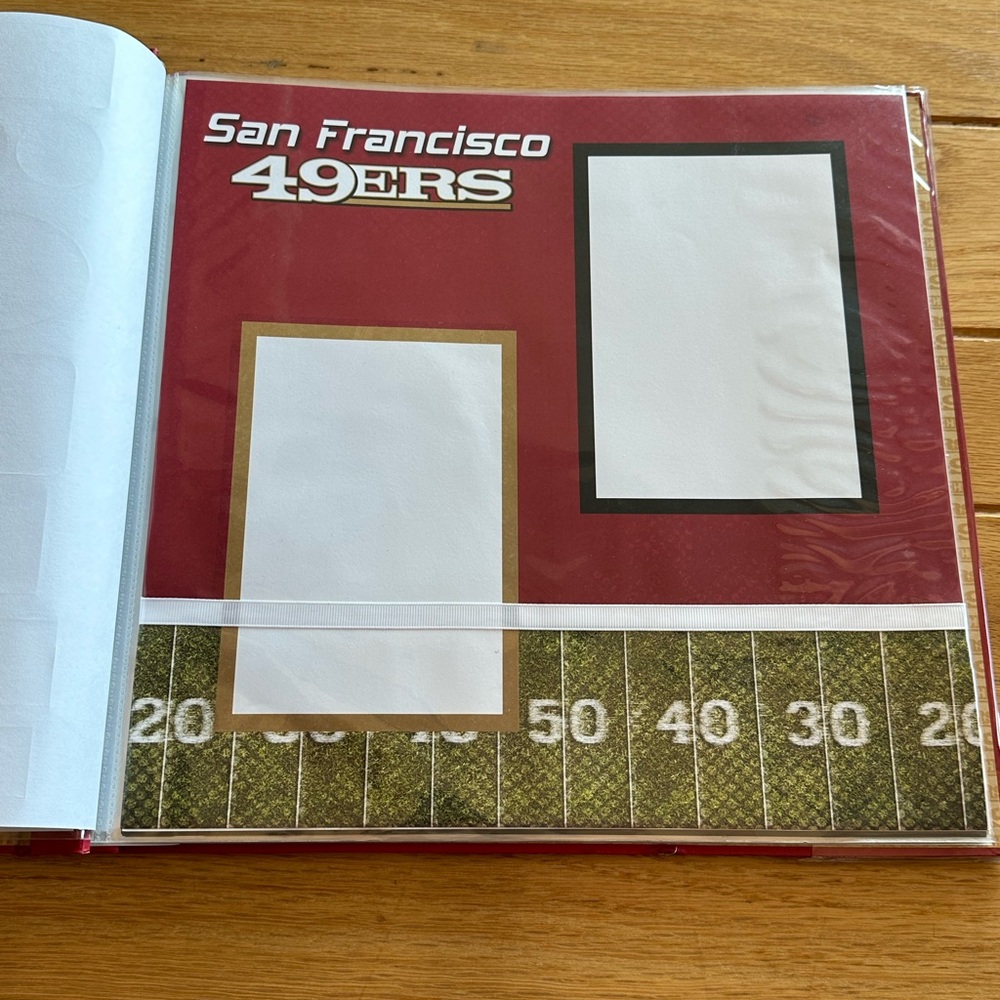 San Francisco 49ers NFL Niners Scrapbook & Stickers - Picture 4 of 10